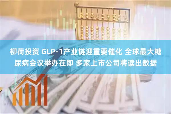 柳荷投资 GLP-1产业链迎重要催化 全球最大糖尿病会议举办在即 多家上市公司将读出数据