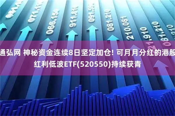通弘网 神秘资金连续8日坚定加仓! 可月月分红的港股红利低波ETF(520550)持续获青