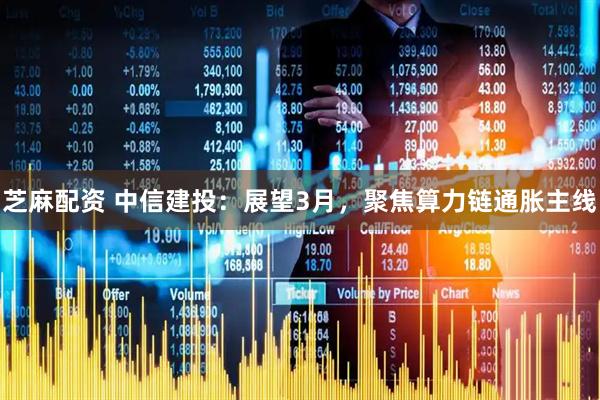 芝麻配资 中信建投：展望3月，聚焦算力链通胀主线